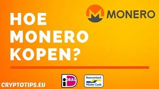 MONERO Monero kopen met iDEAL en opslaan in wallet (Beginner)