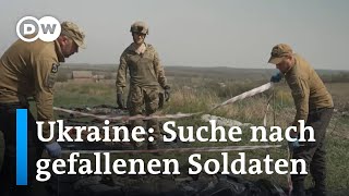 Schwierige Leichensuche an der ukrainischen Front | DW Nachrichten