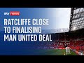 MANCHESTER UNITED - Manchester United: Ratcliffe poised for $33-a-share stake in the Red Devils
