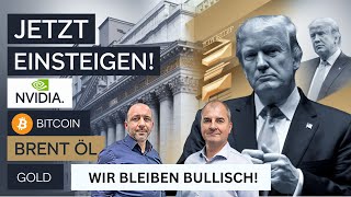 BITCOIN Großer Zinsschritt der Fed? Nvidia, Gold, Bitcoin und Brent Öl im Check