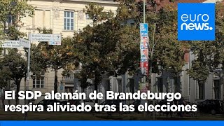 Los socialdemócratas sobreviven a las elecciones en el este de Alemania