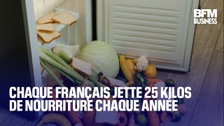 Chaque Français jette 25 kilos de nourriture chaque année