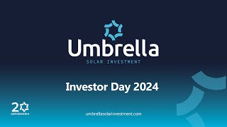 UMBRELLA Investor Day de Umbrella Solar: Resultados, estrategia y perspectivas futuras