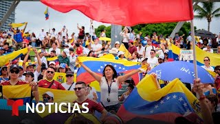 Protestan en Miami, Washington D.C. y Madrid por el irrespeto a la ley en Venezuela