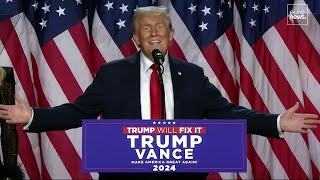 🔴 DIRECT | Premier discours de Donald Trump suite à l&#39;élection présidentielle américaine 2024