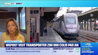 Sophie Brette (WePost) : WePost, les colis transportés par TGV