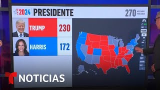 Por esto es tan importante para Trump estarse llevando Carolina del Norte | Noticias Telemundo