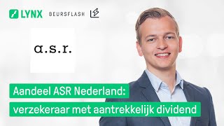 ASR NEDERLAND Aandeel ASR Nederland verzekeraar met aantrekkelijk dividend | LYNX Beursflash