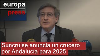 Suncruise Andalucía anuncia el lanzamiento de un crucero por Andalucía para 2025