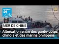 Mer de Chine : altercation entre des garde-côtes chinois et des marins philippins • FRANCE 24