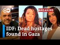German-Israeli among hostage bodies recovered in Gaza | DW News