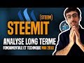 STEEM (Steemit) : Analyse long terme (fondamentale et technique) MAI 2018