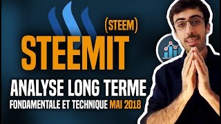 STEEM STEEM (Steemit) : Analyse long terme (fondamentale et technique) MAI 2018