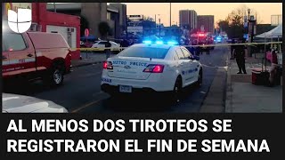 Celebraciones terminan en tragedia: tiroteos dejan al menos dos muertos y varios heridos