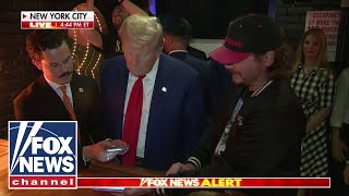 BITCOIN Watch: Trump makes transaction with Bitcoin at NYC bar