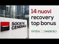 Azioni Intesa Sanpaolo: come ottenere quasi il 10% con i certificati Recovery Top Bonus