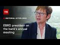 EBRD president Odile Renaud-Basso talks about the bank’s 2024 annual meeting