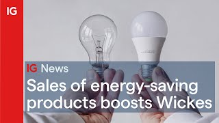WICKES GRP. ORD GBP0.10 Sales of energy-saving products boost Wickes shares