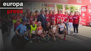 GENERALI Abel Antón se suma a los miles de corredores en la Carrera Generali por la Inclusión
