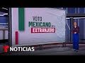 Los mexicanos en el extranjero ya pueden realizar su voto electrónico | Noticias Telemundo