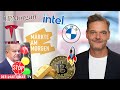 Märkte am Morgen: Gold, Bitcoin, JPMorgan, Tesla, Intel, Geo Group, First Solar, BMW, Mercedes & Co.