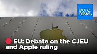 🔴 CJEU Apple ruling: debate at the European Parliament | euronews 🇬🇧