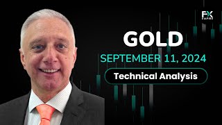 GOLD - USD Gold Attempts to Break Out: Forecast &amp; Technical Analysis by Bruce Powers (September 11)