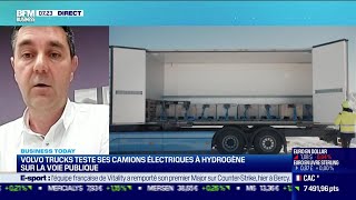 VOLVO AB [CBOE] Jérôme Flassayer (Volvo Trucks France) : Tests des camions électriques à hydrogène