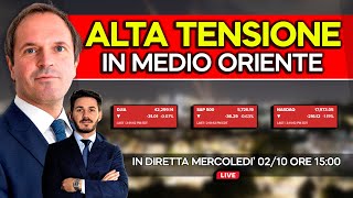 ALTA TENSIONE in medio oriente, come la guerra impatta sui mercati finanziari