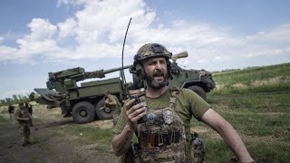DECIMATED Ukrainians flee Russian advance as footage shows decimated village