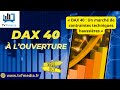 Erick Sebban : « DAX 40 : Un marché de contraintes techniques haussières »