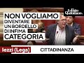 Cittadinanza, l'intervento peloso di Iezzi: "Non vogliamo diventare un bordello di infima categoria"