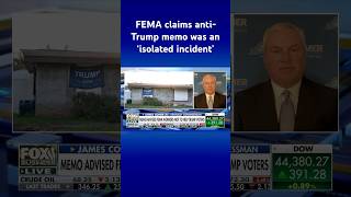 FEMA employee fired after instructing workers in Florida to avoid homes with Trump flags #shorts