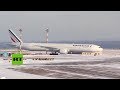 Pasajeros de Air France atrapados en Siberia por averías en dos aviones