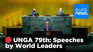 🔴 LIVE - UNGA second day: afternoon session live from UN headquarters in New York | euronews 🇬🇧