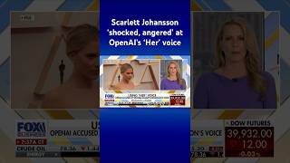 Scarlett Johansson sues OpenAI for stealing her voice with chatbot named ‘Sky’ #shorts