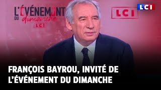 François Bayrou : RN ou Front populaire, &quot;la France ne se relèverait pas&quot;