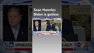 Sean Hannity: Biden is telling the world American lives don&#39;t matter #shorts