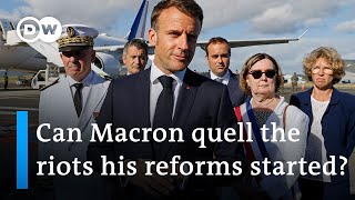 CALEDONIA INVST PLC Macron flies to New Caledonia and says he will delay reforms that sparked riots | DW News