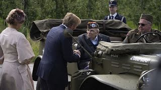 Dutch royals and WWII veterans mark 80th anniversary of Netherlands&#39; liberation