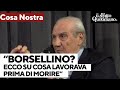 L'ex giudice del pool antimafia: "Prima di morire Borsellino lavorava all'omicidio di Falcone"
