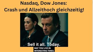 NASDAQ100 INDEX Nasdaq, Dow Jones: Crash und Allzeithoch gleichzeitig! Videoausblick