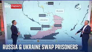 SWAP Ukraine war: Russia and Ukraine swap 115 prisoners