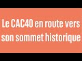 Le CAC40 en route vers son sommet historique - 100% Marchés - matin - 10/05/24