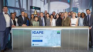 ICAPE HOLDING Icape Group s&#39;introduit sur Euronext Growth Paris