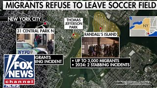 High school soccer game cancelled as migrants refuse to leave NYC field