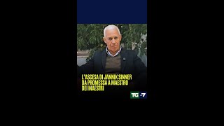 SINNER AG O.N. L’ascesa di Jannik #Sinner da promessa a maestro dei maestri