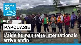 Papouasie-Nouvelle-Guinée : l&#39;aide humanitaire internationale arrive enfin • FRANCE 24
