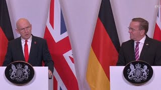 Le Royaume-Uni et l’Allemagne ont signé un accord de défense &quot;historique&quot;