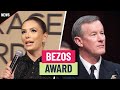 Jeff Bezos awards Eva Longoria and Admiral Bill McRaven with $100 million